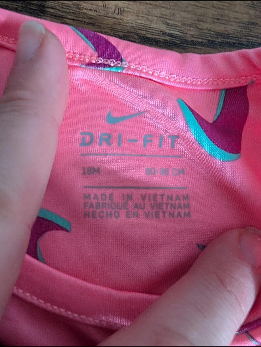 Nike coral pink